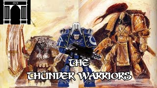 40k Lore The Emperors Thunder Warriors [upl. by Yelehsa786]