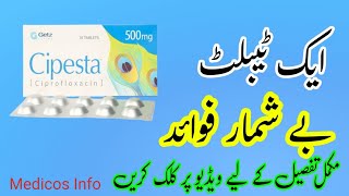 cipesta 500mg tablet uses in urdu  How to use cipesta 500 mg tablet  ciproflixacin 500mg tablet [upl. by Noorah]