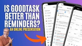 Reminders and Calendar Working together in GoodTask Presentation [upl. by Inalaeham]