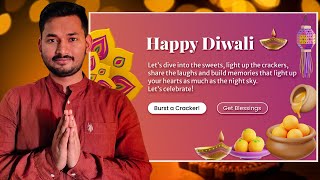 Diwali Project Idea With Free Figma Design  Diwali Discount on All Courses [upl. by Eruza994]