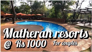 Matheran resort for couplesMatheran HotelsMatheran Hill Station [upl. by Eadahs]