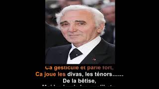 Comme ils disent CAznavour 040817 [upl. by Lucais]