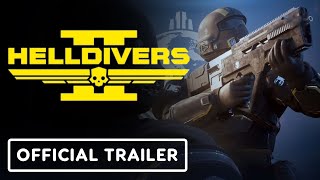 Helldivers 2  Official Launch Trailer [upl. by Aratnahs]