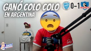 Godoy Cruz 0  Colo Colo 1  Ganó Colo Colo en Argentina  Video Reacción hincha Cruzado  Chile [upl. by Anoval]