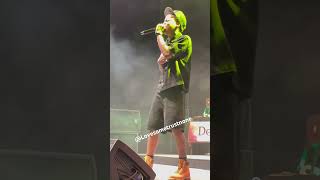 Rajah Wild perform ‘Hundred Miles’ live  Rise Dancehall Barbados 2024 music [upl. by Nahshon]