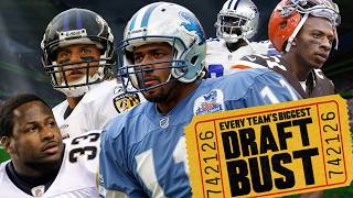 Every NFL Teams WORST Draft Bust  NFL Full Documentary [upl. by Milore]