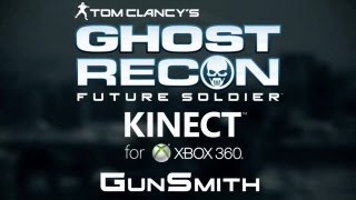 Ghost Recon Future Soldier  quotKinect GunSmithquot Demo Trailer 2012 [upl. by Modnar]