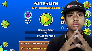 ASTRALITH PART 3   GEOMETRY DASH LIVESTREAM INDONESIA GAMEPLAY [upl. by Karlin]