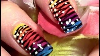 Exotic Nails   Nailart selber machen  Nageldesign Tutorial  Fingernägel lackieren für Anfänger [upl. by Magavern]