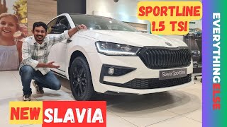 Skoda Slavia Sportline  Sporty Variant Great Price [upl. by Bloxberg]