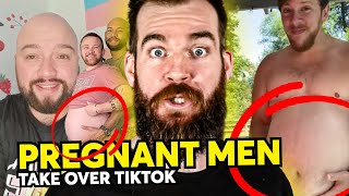 Pregnant Men Take Over TikTok [upl. by Fornof]