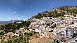 Mijas Spain  A Beautiful White Village [upl. by Goodard]