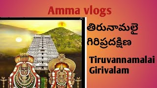 కార్తీకమాసం తిరుణామాల గిరి ప్రదక్షిణ Tiruvannamalai Girivalam  ఓం నమశ్శివాయ  Pournami Girivalam [upl. by Yelsa]