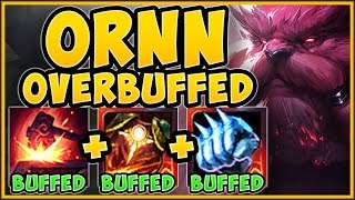 ITEM ENHANCER ORNN NEW ORNN BUFFS GIVE YOUR TEAM WAY TOO MUCH GOLD FOR FREE  League of Legends [upl. by Eelymmij]