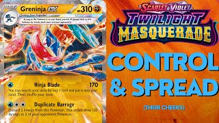 Greninja ex will CONTROL their nightmares with Twilight Masquerade [upl. by Mordy]