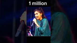 Ankita bhattacharya viral song😲 viralshort 1 million views on YouTube 🤠💥😎 [upl. by Eenimod]