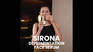 Sirona Depigmentation Face Serum [upl. by Batish]