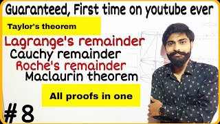 Taylor series  Taylor theorem  proof amp series expansion  Taylors theorem with lagranges form of [upl. by Rosie455]