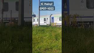 IC Halny kierunek Zakopane railway pkp train kolej ic [upl. by Esinej]