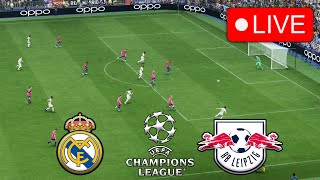 Real Madrid vs RB Leipzig LIVE  2024 UEFA Champions League  Live Match Today [upl. by Reivilo10]