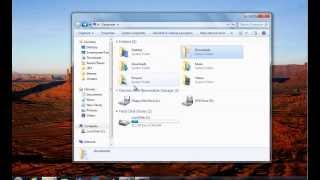 Add folders to Computer in Windows 7 to make it similar to Windows 8 with This PC Tweaker [upl. by Palmore]