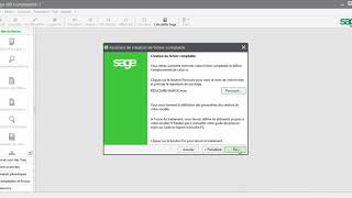SAGE 100 COMPTABILITÉ i7  créer un fichier dentreprise au Maroc [upl. by Ahsika]