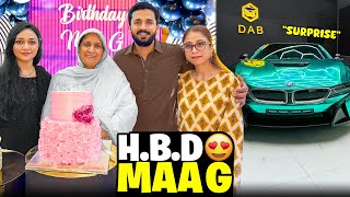 Surprise Birthday arranged for Maa G🎂Nadeem ko Gari ki new Look dikha di😱 [upl. by Nylirret]