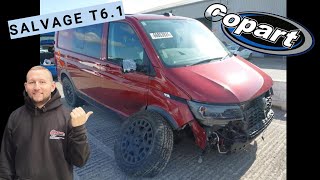 We Bought The Cheapest Salvage VW Transporter T61 From Copart [upl. by Acinna]