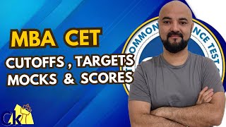 MBA CET 2025 Fact Sheet  Targets Cutoffs Mocks Scores [upl. by Phaih]