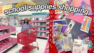 back to school supplies shopping 2024 [upl. by Rivera514]