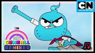 Gumball Remixed  MUSIC VIDEO MASHUP 8  Cartoon Network [upl. by Aisirtap]