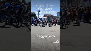 Giro DItalia 2024 PompeiCusano Mutri passaggio Poggiomarino [upl. by Jarret241]