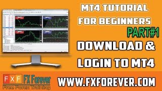 MT4 Download amp Login  MT4 Tutorial for Beginners [upl. by Ailaht]