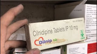 Dinip 10mg Tablet uses  price  composition  dose  side effects  review  in hindi [upl. by Fauman]