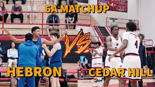 Texas Highschool Basketball  6A Matchup Cedar Hill vs Hebron 👀🔥 viral basketball trending [upl. by Nitin595]