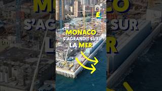 Monaco s’agrandit sur la mer  🇲🇨 shorts [upl. by Jen]