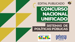 Concurso Nacional Unificado  Sistemas de Políticas Públicas [upl. by Heidi]