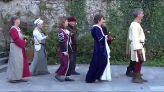 Danse des épées  Schwerter Tanz  Sword dance Propinan de Melior [upl. by Yltnerb410]