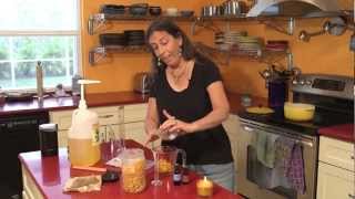 Aromatherapy Recipes Make Your Own Aromatic Beeswax Candle [upl. by Acirretahs]