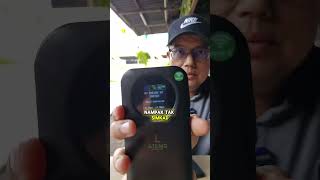 Test speed 5G dengan modem GTENIQ modem portable simkad onexox modem gteniq simcard onexox [upl. by Alakam816]