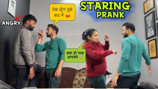 STARING Prank on wife and family  Prank goes very funny  jeet thakur pranks couplepranks [upl. by Kraft956]