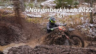 Novemberkåsan 2022 SS1  Enduro  Bollnäs 19nov [upl. by Aley246]