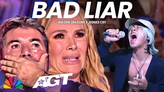 Simon Cowell cried  when they heard Bad Liar Song with the most amazing voice in America [upl. by Beattie]