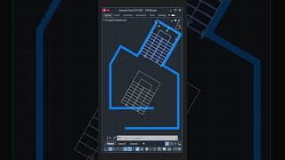 Dynamic Stairs  AutoCAD Tutorials  architecture autocad [upl. by Aratehs]