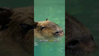 Capybara  The Big Friendly and Unique Rodents of South America shorts capybara [upl. by Einor370]