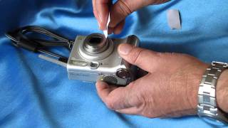 Fixing Lens Problems on a Digital Camera lens error lens stuck lens jammed dropped [upl. by Ahtibbat]