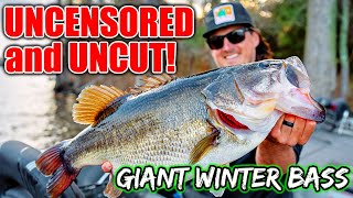 90 Minutes UNCUT Catching Suspended Winter Bass on Livescope [upl. by Iew739]