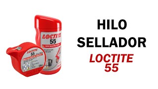 Loctite 55  Cómo hacer una junta en fontanería con hilo sellador [upl. by Kerry]