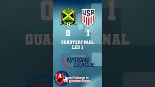 USA Beats Jamaica in CONCACAF Nations League QFR1 wearethearsenal internationalfootball USMNT [upl. by Field]