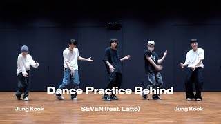 정국 Jung Kook ‘Seven feat Latto’ Dance Practice Behind [upl. by Nirrac]